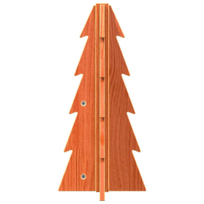 Weihnachtsdekoration Weihnachtsbaum 49 cm Kiefernholz massiv Wachs braun