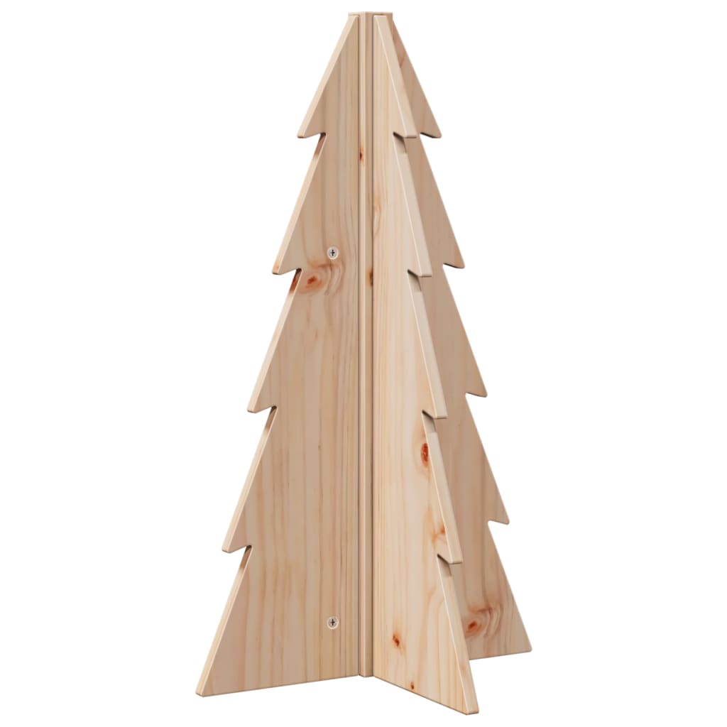 Weihnachtsdekoration Weihnachtsbaum 69,5 cm Kiefernholz massiv