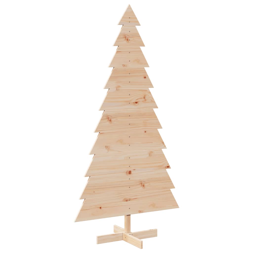 Weihnachtsdekoration Weihnachtsbaum 180 cm Kiefernholz massiv