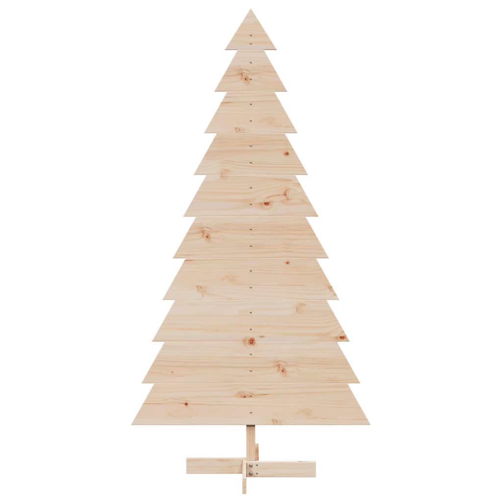 Weihnachtsdekoration Weihnachtsbaum 180 cm Kiefernholz massiv