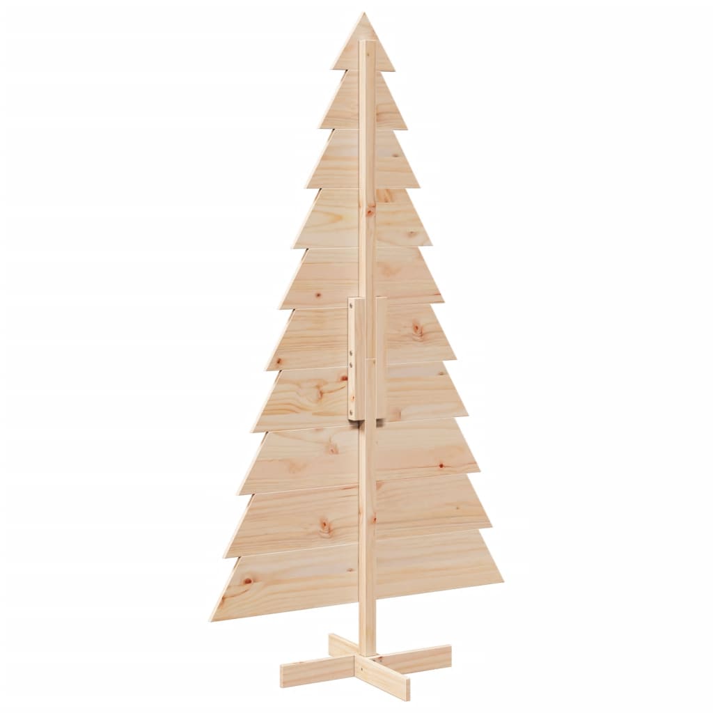 Weihnachtsdekoration Weihnachtsbaum 180 cm Kiefernholz massiv