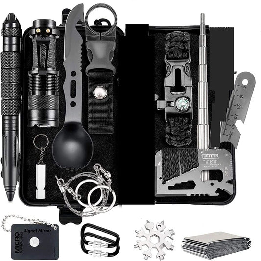 15-in-1 Tactical Survival Kit