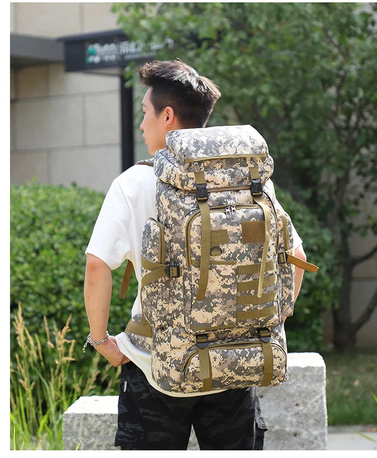 80L Tactical Backpack