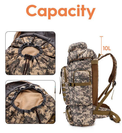 80L Tactical Backpack