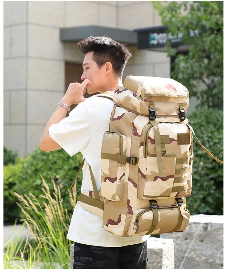 80L Tactical Backpack