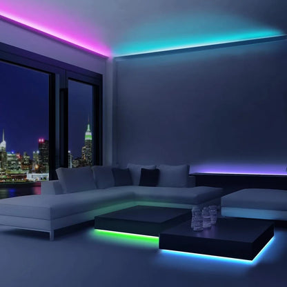 Smart LED Strip 5M - RGB Bluetooth - TV Achtergrond & Kamer Verlichting