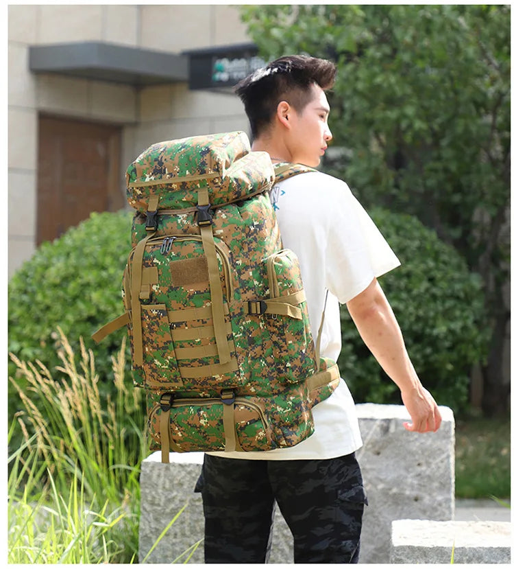 80L Tactical Backpack