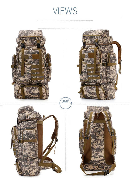 80L Tactical Backpack