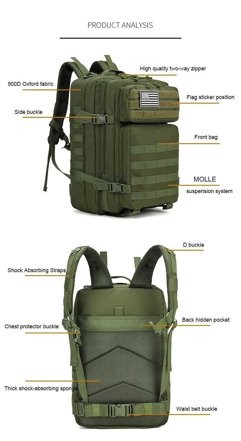 Tactical Rugzak 30L/50L