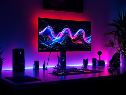 Smart LED Strip 5M - RGB Bluetooth - TV Achtergrond & Kamer Verlichting